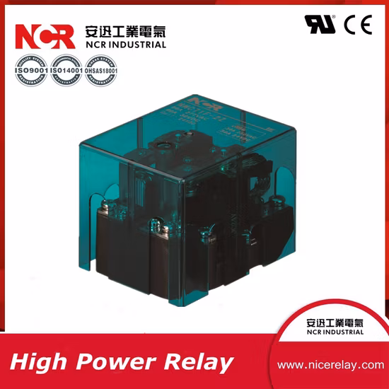 UL Jqx-62f 1z 12VDC 24VDC 100A Relay Electromagnetic Electrical Power Relay