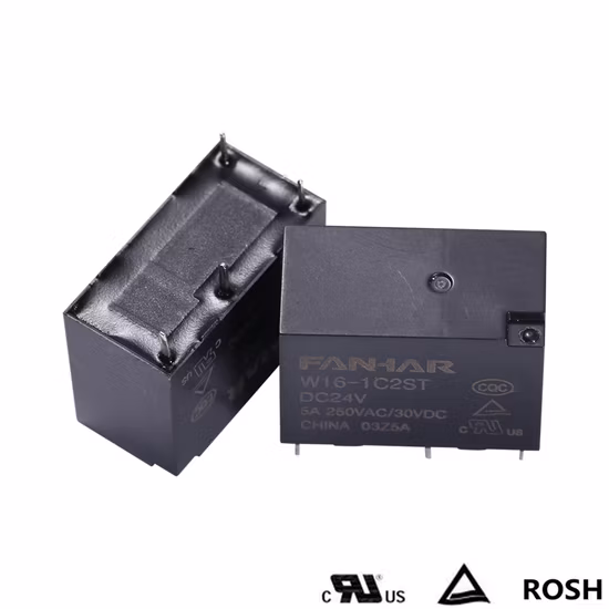 Miniature Size Relay Agsno2 Contact Material for Solar Industrial