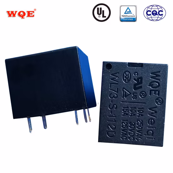 Relè in miniatura elettrico PCB 5 pin elettromagnetico mini zolletta di zucchero Wl73 T73