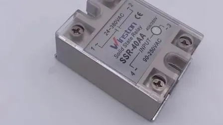 Relè a stato solido industriale elettrico monofase con CE